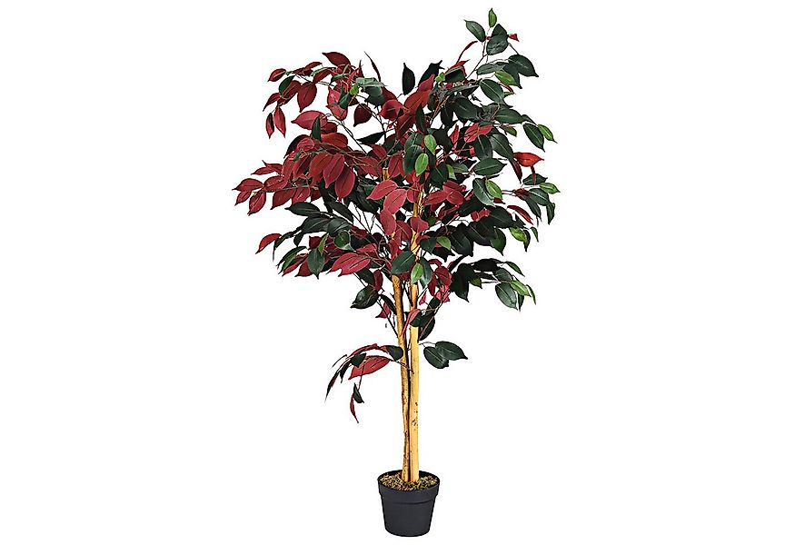 Kunstbaum Kunstpflanze, COSTWAY, 120cm, mit Topf günstig online kaufen
