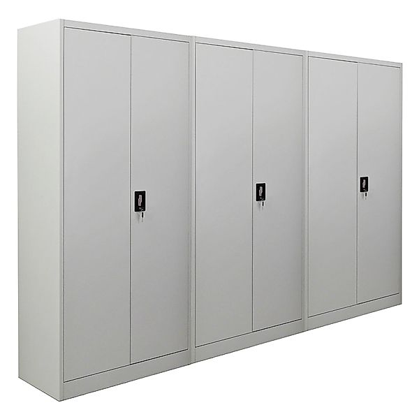 PROREGAL Mega Deal 3x Flügeltürenschrank ELEPHANT HxBxT 185 x 90 x 40 cm 4 günstig online kaufen