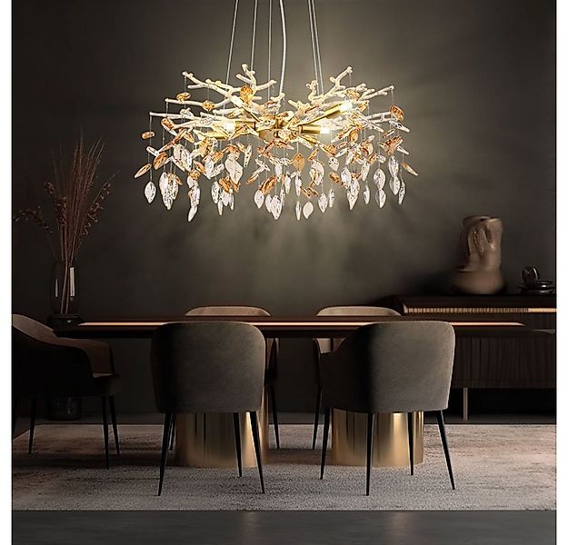 GLOBO LIGHTING Pendelleuchte, Leuchtmittel nicht inklusive, Kronleuchter Pe günstig online kaufen