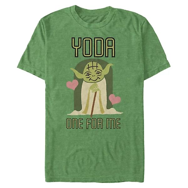 Star Wars - Yoda One - Valentinstag - Männer T-Shirt günstig online kaufen