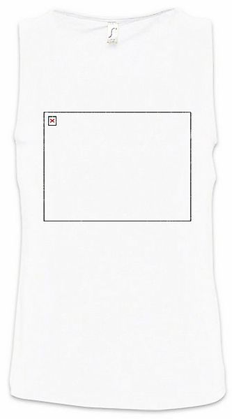 Urban Backwoods Tanktop Empty Frame Ärmelloses T-Shirt Geek Nerd PC Interne günstig online kaufen