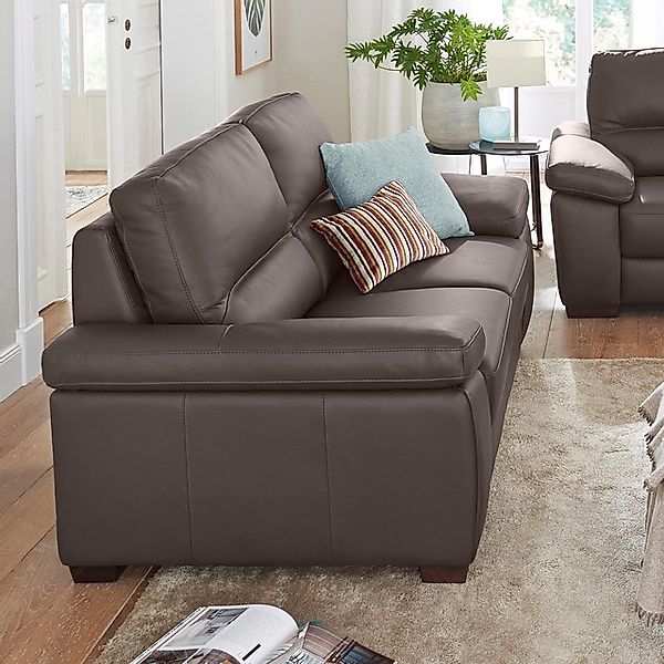 CALIA ITALIA 3-Sitzer »Gaia, hochwertiges Ledersofa mit erstklassigem Sitzk günstig online kaufen