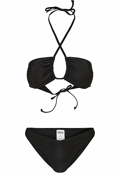 URBAN CLASSICS Bügel-Bikini "Urban Classics Damen Ladies Recycled Hot V Bik günstig online kaufen