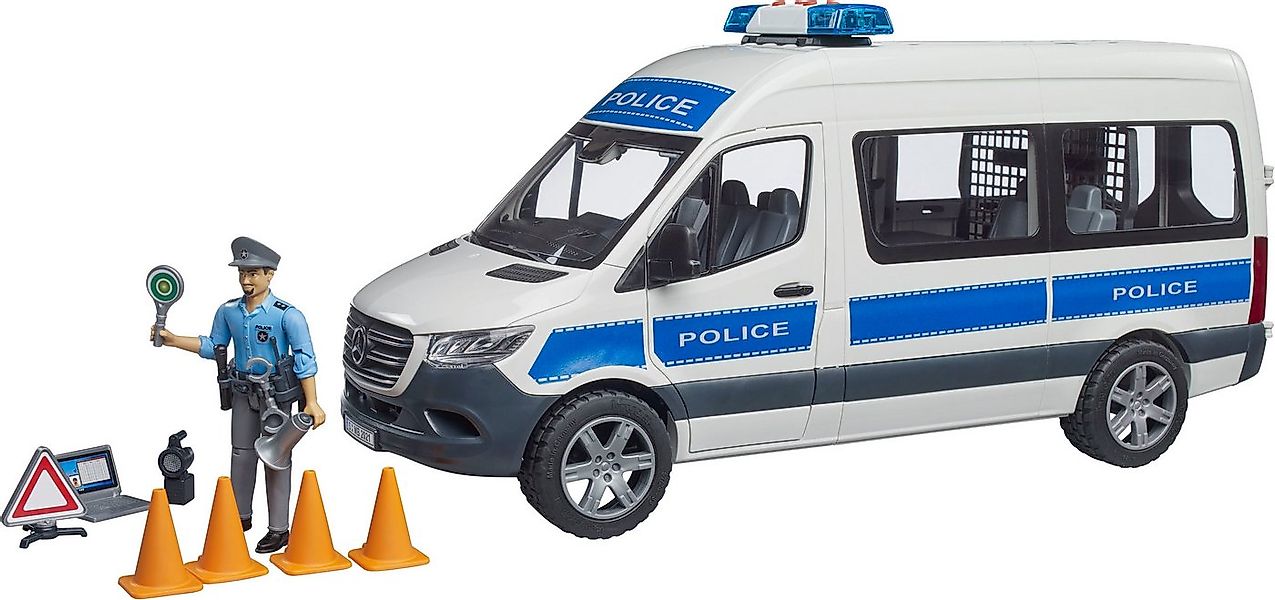 Bruder® Spielzeug-Transporter MB Sprinter Polizei Einsatzfahrzeug mit Poliz günstig online kaufen