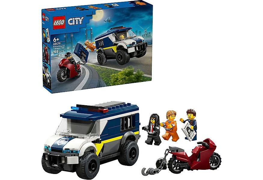 LEGO® Gefangenentransporter (60479), LEGO City Konstruktionsspielsteine, (1 günstig online kaufen