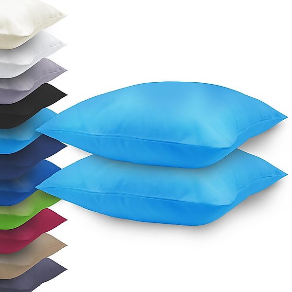 NatureMark Kissenbezüge 2er Pack Mikrofaser Kissenbezug, günstig online kaufen