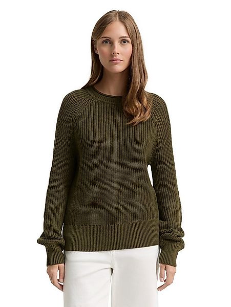 TOM TAILOR Denim Strickpullover mit Strick-Struktur günstig online kaufen