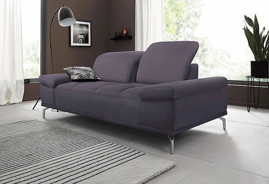 Home affaire 2-Sitzer "Caluna" mit Sitztiefen- und Kopfteilverstellung günstig online kaufen