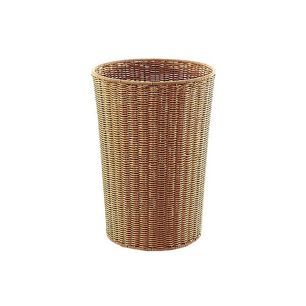 Kobolo Wäschekorb Wäschebehälter aus Polyrattan braun günstig online kaufen