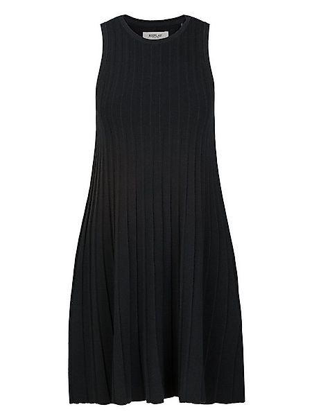 Replay Sommerkleid Rippoptik günstig online kaufen