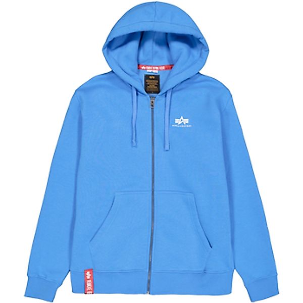 Alpha Industries  Sweatshirt Basic Zip Hoodie Small Logo - mediteranian blu günstig online kaufen
