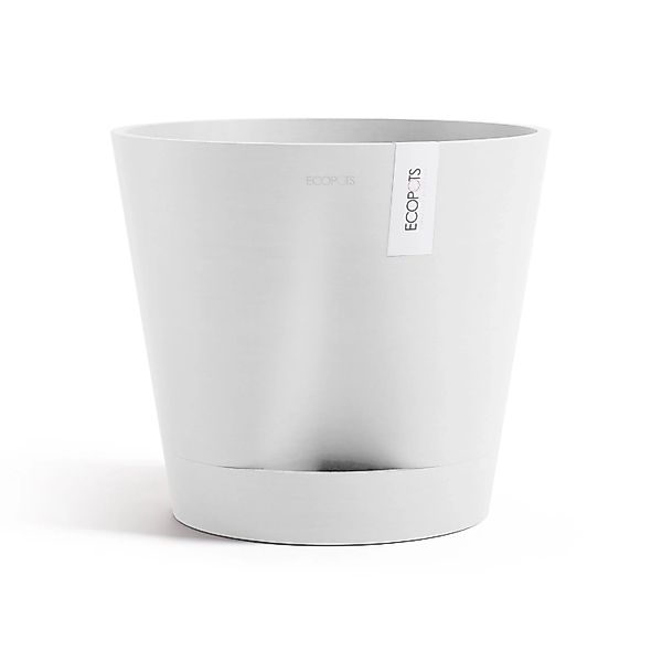 Ecopots Pflanztopf Venice 2 Weiß 40 cm x 35 cm günstig online kaufen