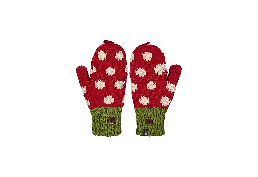 THC Natural Line Strickhandschuhe THC Klapphandschuhe 841 gepunktet (1 Paar günstig online kaufen