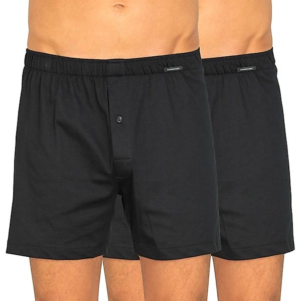 Schiesser Boxershorts "Boxershorts Multipacks", (2er Pack), lockere Passfor günstig online kaufen