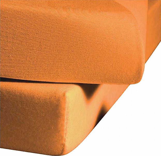 fleuresse Spannbettlaken "Ines hochwertiger Jersey aus reiner Baumwolle," a günstig online kaufen