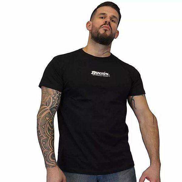 BRACHIAL THE LIFESTYLE COMPANY T-Shirt Brachial T-Shirt "Middle" schwarz M günstig online kaufen