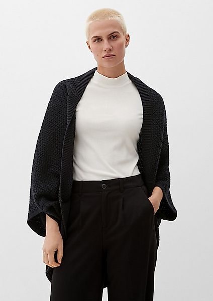 s.Oliver Poncho Indoor-Poncho Poncho aus Baumwollmix günstig online kaufen