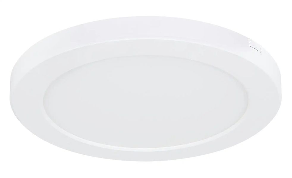 Globo Lighting Deckenleuchte   ¦ weiß ¦ Maße (cm): B: 22 H: 1,8 T: 22.0 Lam günstig online kaufen