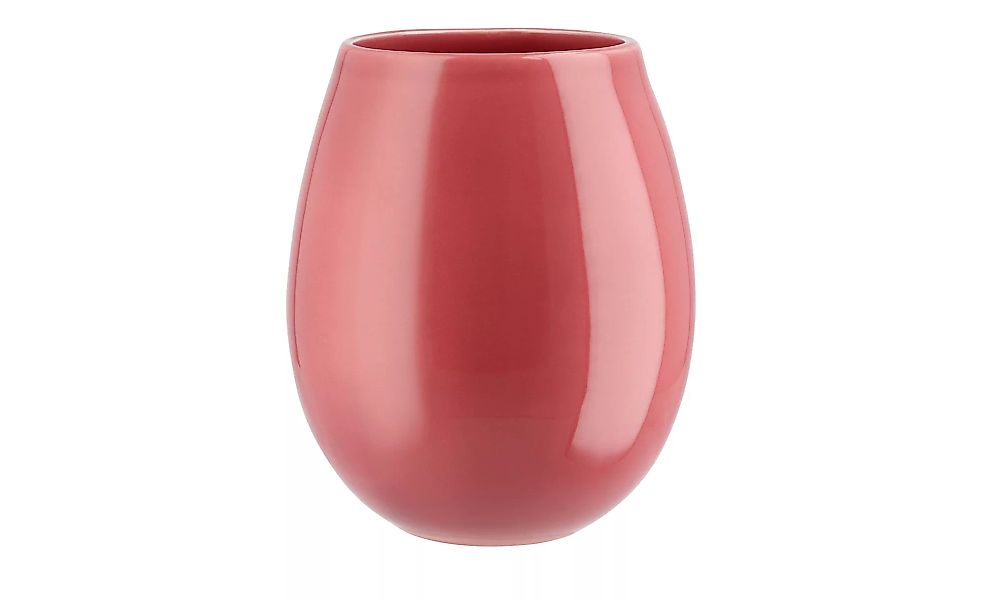 Vase - rosa/pink - Keramik - 18 cm - Dekoration > Vasen - Möbel Kraft günstig online kaufen