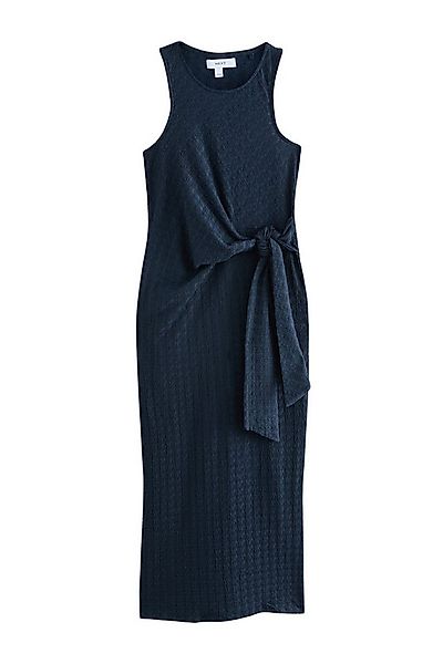 Next Jerseykleid Strukturiertes Maxikleid mit gesmokter Taille (1-tlg) günstig online kaufen