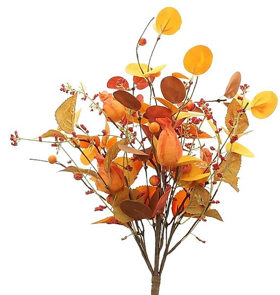 Kunstzweig Herbstfarben Bouquet Pflanze Herbst Tisch günstig online kaufen