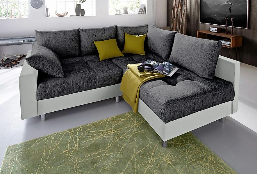 COLLECTION AB Ecksofa "Antonia L-Form", mit Federkern und zusätzlichem Hock günstig online kaufen