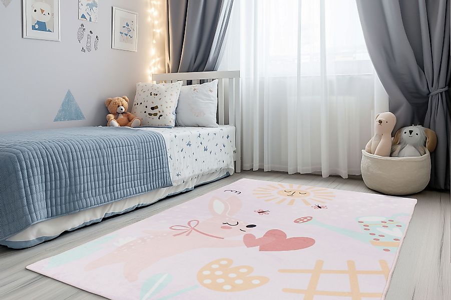 Obsession Kinderteppich »Magic Kids ML 106«, rechteckig, 8 mm Höhe, niedlic günstig online kaufen
