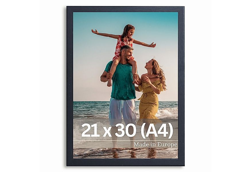 Victor (Zenith) Bilderrahmen Klee, Bilderrahmen Schwarz 21x30 cm, Bilderrah günstig online kaufen