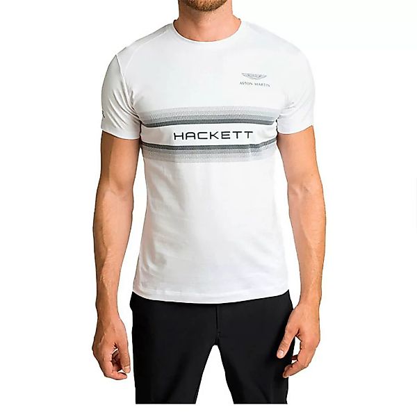 Hackett Aston Martin Print Kurzärmeliges T-shirt 2XL White günstig online kaufen
