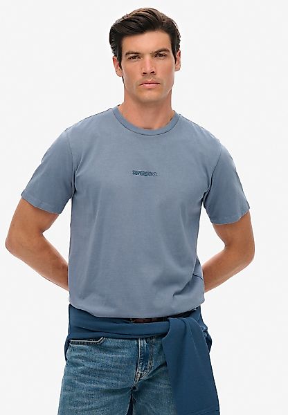 Superdry Rundhalsshirt "MICRO LOGO T SHIRT" günstig online kaufen
