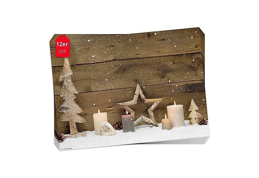 Tischsetmacher Platzset Tischsets I Platzsets - Weihnachten - Arrangement a günstig online kaufen
