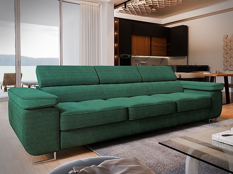 Masseno Sofa MOSINE mit Schlaffunktion, Schlafsofa, Wohnzimmersofa, Couch, günstig online kaufen