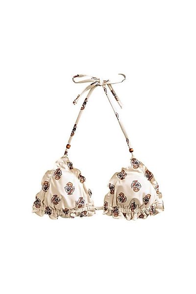 Next Triangel-Bikini-Top Triangel-Bikinioberteil mit Kräuselrand (1-St) günstig online kaufen