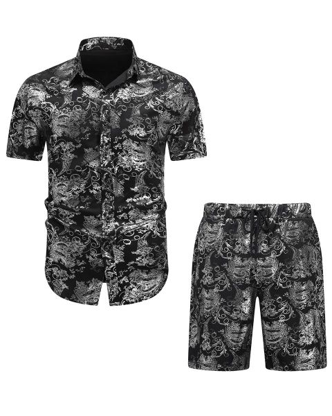 Allthemen Shirt & Hose (Set, Kurzarmhemd günstig online kaufen
