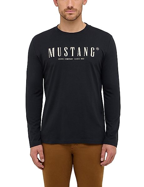 MUSTANG Langarmshirt Herren Style Asheville günstig online kaufen