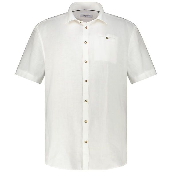 Pfundskerl Trachtenhemd aus Leinen Farbe creme Größe: 4XL günstig online kaufen