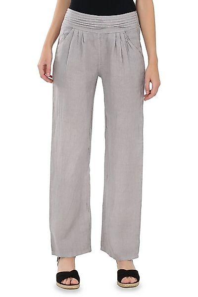 malito more than fashion Leinenhose malito Damen Hose aus Leinen 2727 beque günstig online kaufen