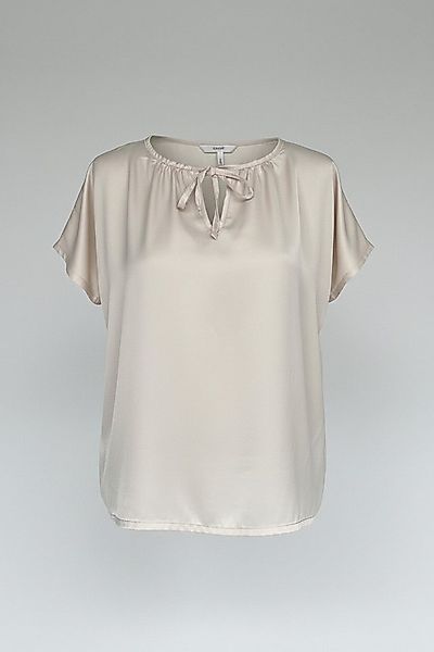 Zuckerwatte Satinbluse 25289 mit V-Ausschnitt, SILK TOUCH günstig online kaufen