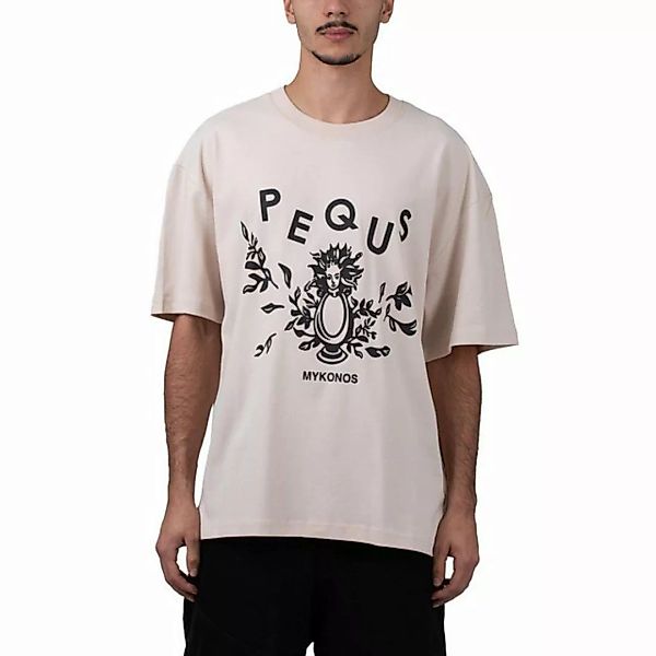 PEQUS T-Shirt Pequs Mykonos Graphic günstig online kaufen