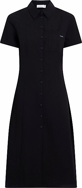 Calvin Klein Jeans Hemdblusenkleid "SEERSUCKER BUTTON DOWN DAY DRESS" Brust günstig online kaufen