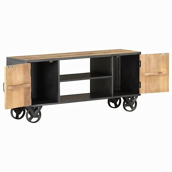 VidaXL TV-Schrank 110x30x49 cm Altholz Massiv günstig online kaufen