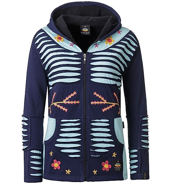 ankerglut Fleecejacke Ankerglut Sonne Damen Patchwork günstig online kaufen