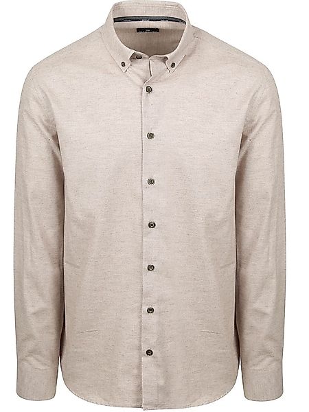 State Of Art Heavy Twill Hemd Beige - Größe L günstig online kaufen