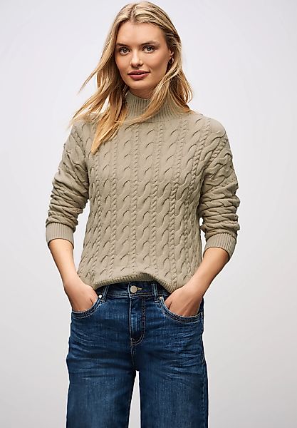 STREET ONE Strickpullover mit Turtleneck günstig online kaufen