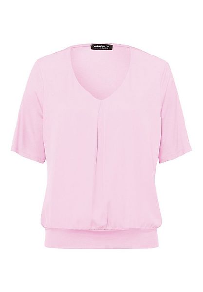 FRANK WALDER Blusenshirt im Materialmix günstig online kaufen