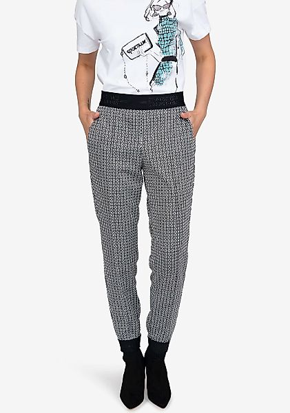 Sportalm Kitzbühel Röhrenhose, mit Alloverprint günstig online kaufen