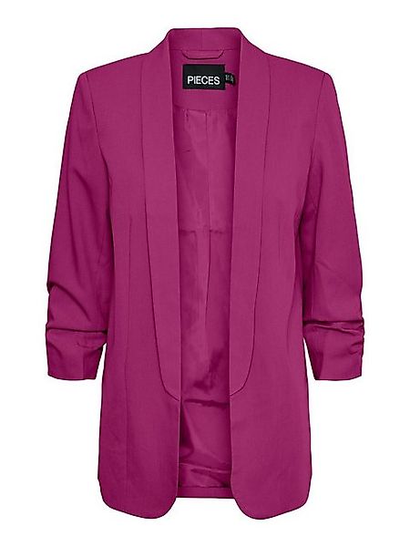 pieces Blusenblazer PCBOSELLA 3/4 BLAZER NOOS mit Faltendetail am Ärmel günstig online kaufen