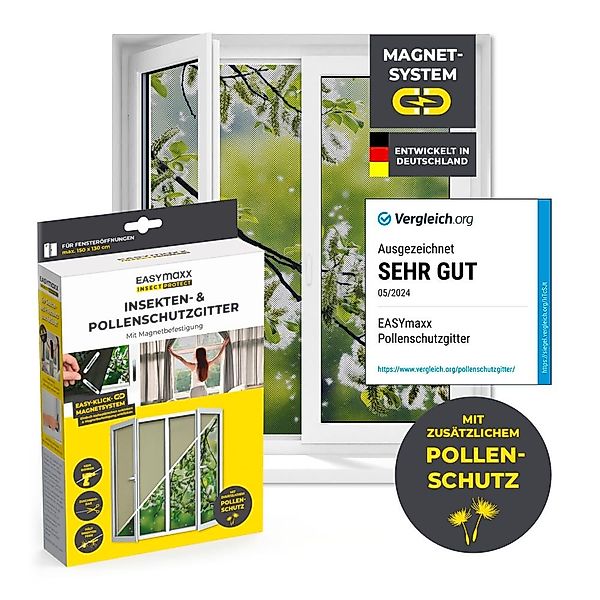 EASYmaxx Insektenschutz-Fensterrahmen Insect Protect Insekten- & günstig online kaufen