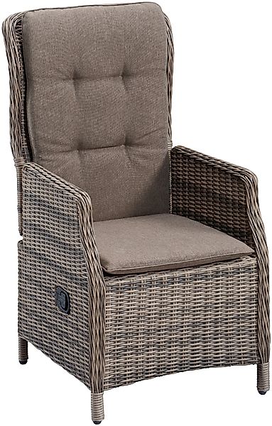 MERXX Gartenstuhl Riviera (1 St), Polyrattan, günstig online kaufen
