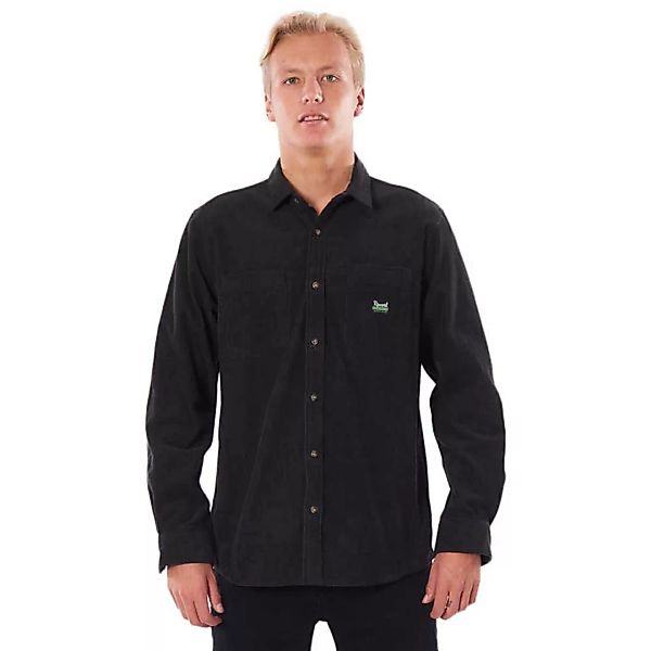 Rip Curl Saltwater Langarm Hemd L Washed Black günstig online kaufen